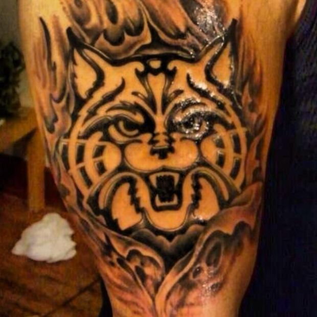 UA fan tattoos